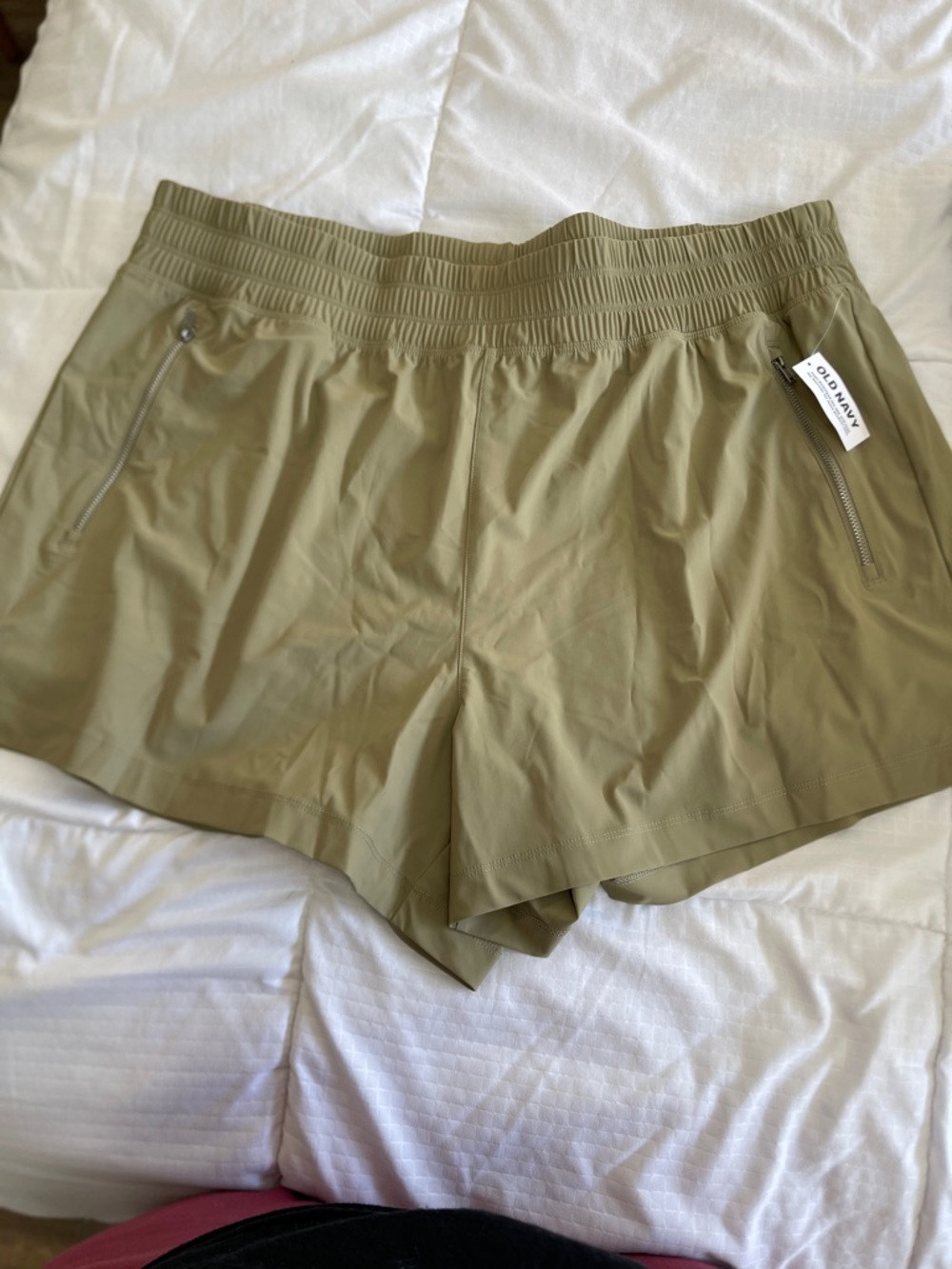 Old Navy Olive Active Athletic Shorts